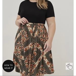 Bnwt 4x beautiful torrid scarf dress